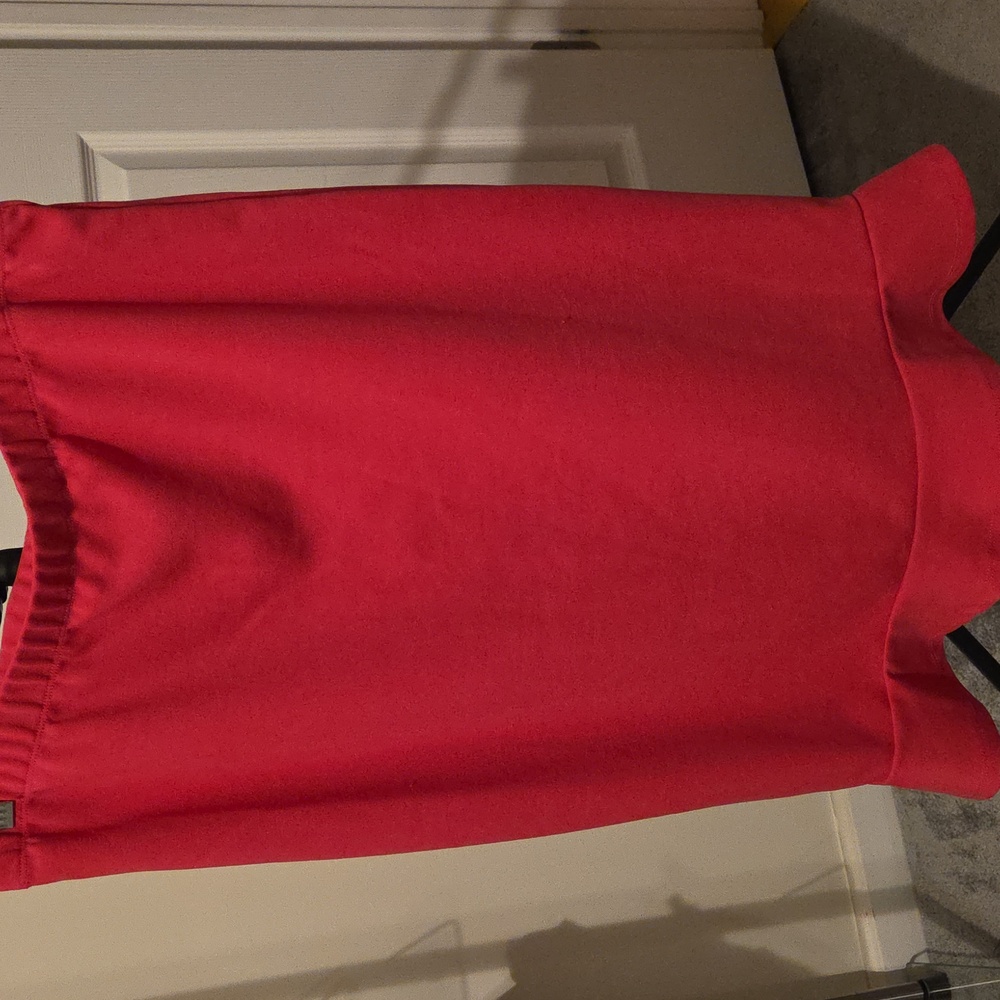 Hot Pink Midi Skirt